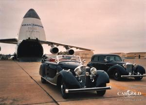 Mercedes 770 - Collection, pre-war, Verladung Antonov, Airfield Sacramento, Stefan C. Luftschitz, Beuerberg 