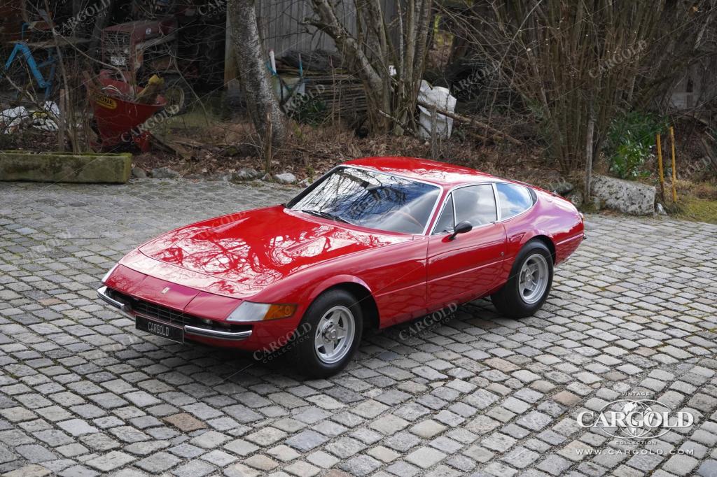 Cargold - Ferrari 365 GTB/4 Daytona - 1. Leder, Teilrestauration  - Bild 9