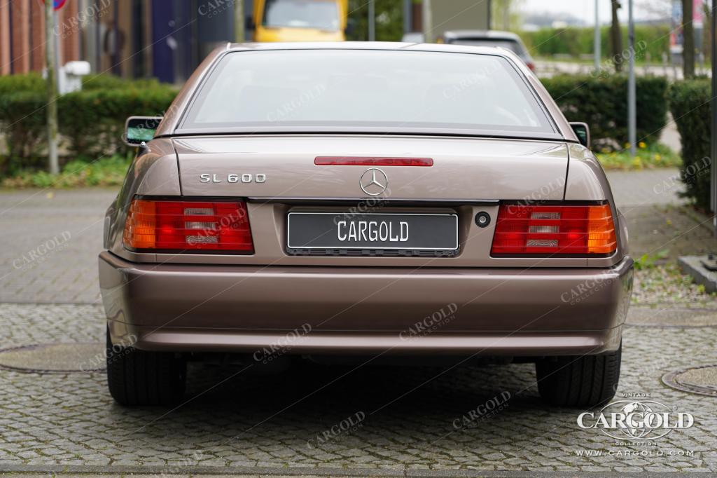 Cargold - Mercedes 600 SL  - Rosenholz-Metallic, erst 35.000 km!   - Bild 37