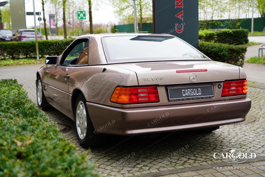 Cargold - Mercedes 600 SL  - Rosenholz-Metallic, erst 35.000 km!   - Bild 39